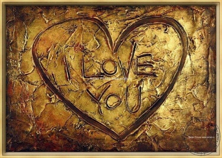 Tablouri pictate manual Tablouri cu mesaje personalizate Tablouri abstracte Cadouri personalizate