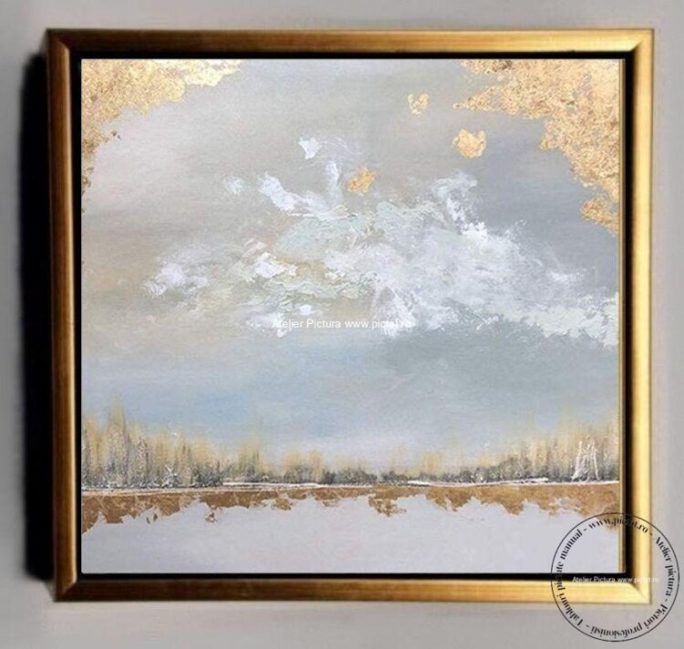 Peisaj abstract rasarit de soare