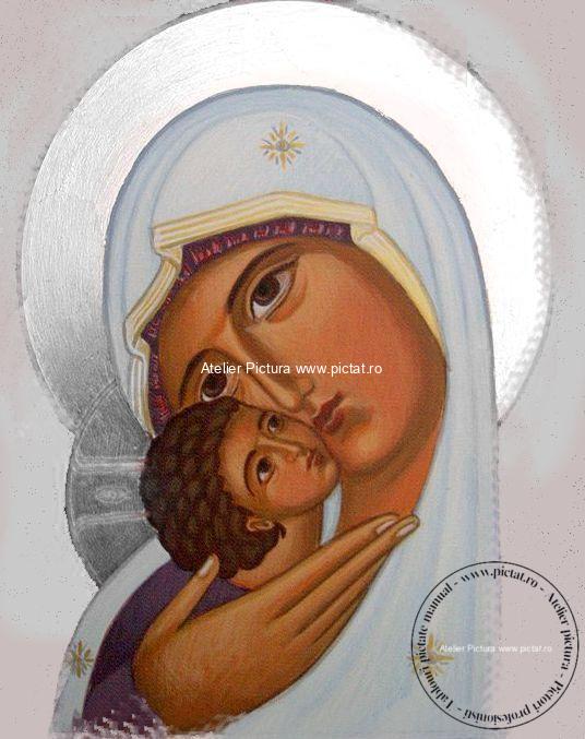 Icoana pictata pe lemn, Icoana Maica Domnului cu pruncul Iisus