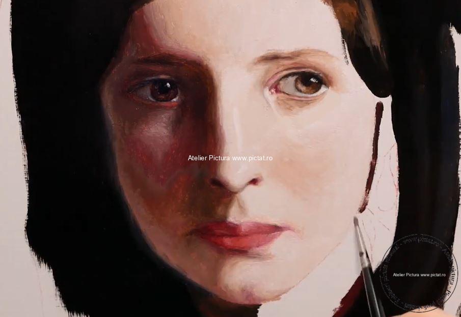 Portret personalizat, Portrete personalizate, portrete pictate, Tablouri personalizate, Tablou portret pictat la comanda