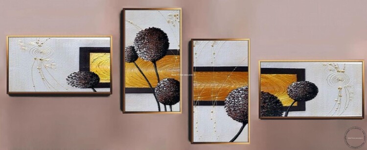 Tablouri pictate manual Set tablouri, tablouri personalizate, tablouri living, tablou peisaj african