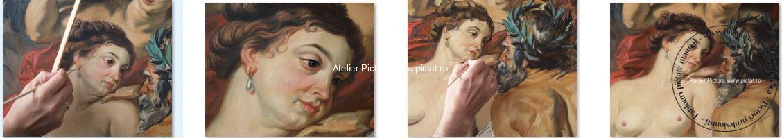 Reproducere pictură în ulei a Unirii Pământului și Apei 1618 de celebrul artist Peter Paul Rubens. Toate cele mai populare picturi ale lui Peter Paul Rubens.