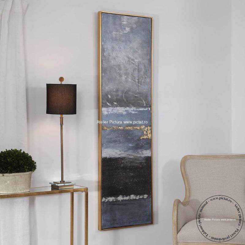 Tablou abstract Marea si Cerul, Tablou modern, Tablou dimensiune mare