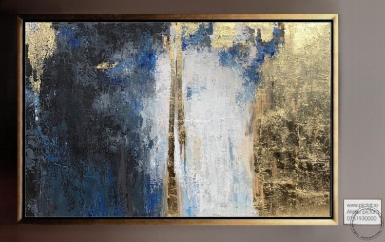Tablou abstract, tablouri sufragerie moderne, tablou sufragerie, tablou birou, tablou hol, Idei cadouri casa noua, tablou modern, Tablou xxl